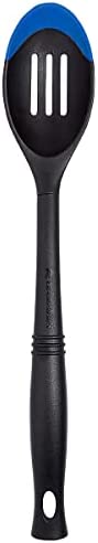 르쿠르제 Revolution Bi-Material Slotted Spoon 13.5" x 2.5" Cerise