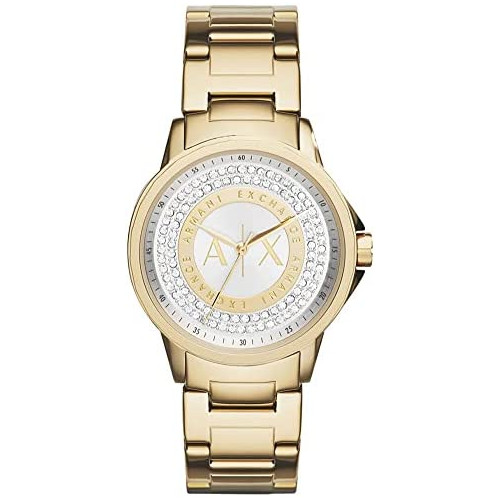 Armani Exchange Ladies 스테인레스 스틸 Quartz Dress Watch