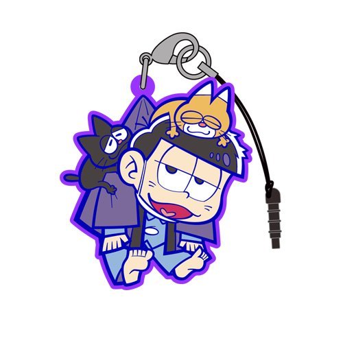 Osomatsu-San Single Pine tumama by Strap N Terra Cat ver.