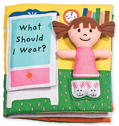 Melissa & Doug 멜리사앤더그 소프트 액티비티 북 What Should I Wear