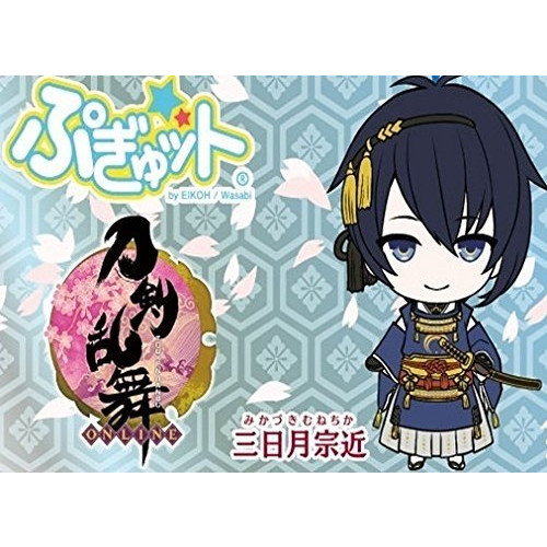 Touken Ranbu -ONLINE Plush Mascot Vol. 3 Mikazuki Munechika, Single Item