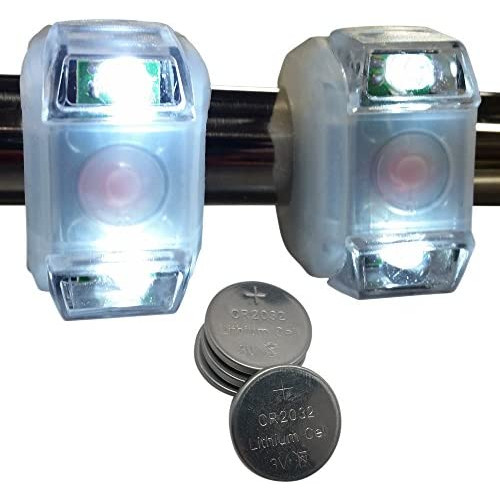 Bright Eyes Portable Marine LED Emergency Waterproof Boating Lights - Boat Bow or Stern Safety Light