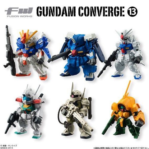 쇼쿠간 식완 FW GUNDAM CONVERGE 13 전7종 풀 세트 건담 콘 바 더13