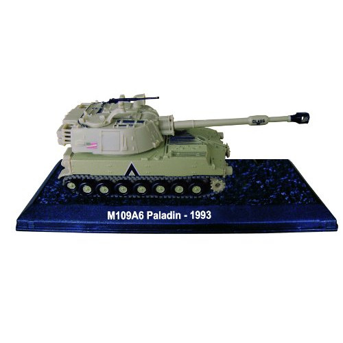 M109 Self-Propelled Howitzer u2013 1993 Diecast 1/72 Model M109 Self-Propelled Paladin u2013 1993 Diecast 1: 72 Model (Amercom CS u2013 21)