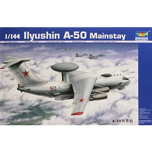 Trumpeter 1/144 Russian 아미 Illusin A-50 Early Warning Plastic Model