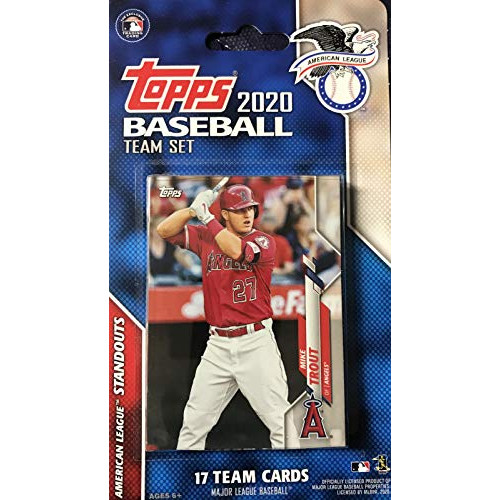 Topps 2020 메이저리그 베이스볼 팀 카드 세트 American League Standouts
