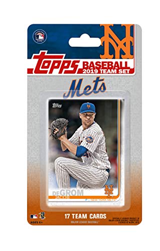 Topps 2019 메이저리그 베이스볼 팀 카드 뉴욕 메츠