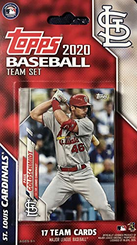 Topps 2020 메이저리그 베이스볼 팀 카드 세인트루이스 카디널스