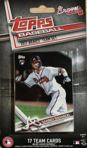 수집가 제품 Topps 2017 메이저리그 베이스볼 팀 카드 애틀랜타 브레이브스