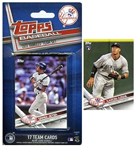 수집가 제품 Topps 2017 메이저리그 베이스볼 팀 카드 뉴욕 양키스