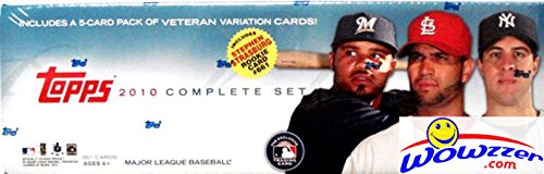 수집가 제품 Topps 2010 컴플리트 세트 666매