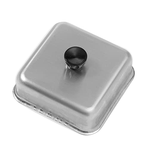 American Metalcraft BASQ620 Basting Cover, Aluminum, Square, 6 Dia.