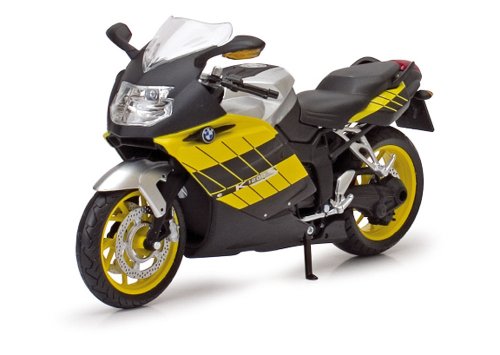 스카이넷 1/12 완성품 오토바이 BMW K1200S 옐로우