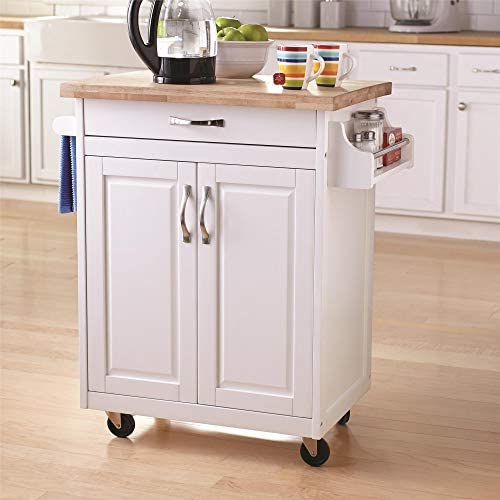 Dorel Living Kitchen Island White