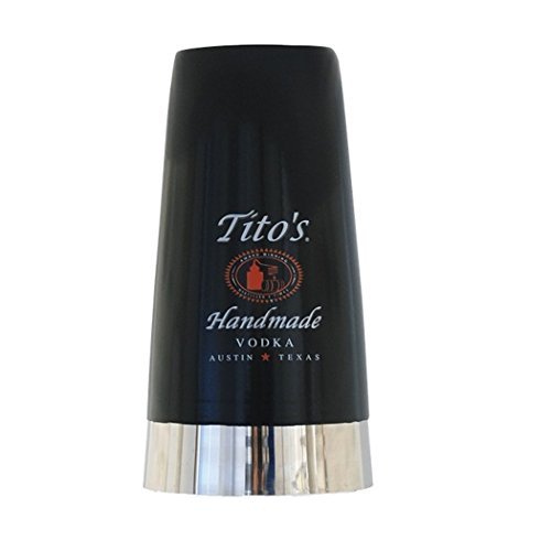 28 Oz. Titos Vodka 스테인레스 스틸 Bar Shaker Vinyl Coating