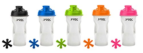 Fit & Fresh Jaxx Shaker Bottle, 28-Ounce, Assorted Colors