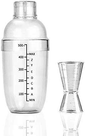 Cocktail Shaker 24 oz Plastic Set