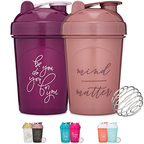 Motivational Quotes on Performa Perfect Shaker Bottle 20oz 클래식 Protein Advanced Actionrod Mixing 테크놀로지 Dishwasher Safe Leak Proof Rise - Coral