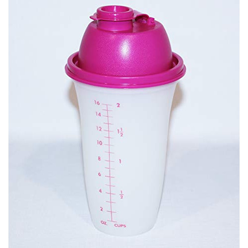Tupperware Quick Shake 16oz Old-Style Pink