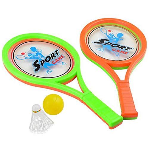 ArtCreativity Beach Paddle Ball Game Set, Includes 2 Paddles, Ball, and Birdie, Fun Beach Toys for Kids, Indoor & Outdoor Summer Games for Boys and Girls, Best Birthday Gift Idea