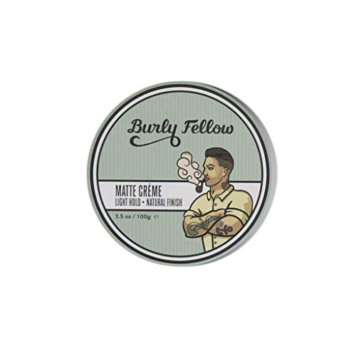 Burly Fellow Styling Putty Medium Hold 매트 Finish 헤어 케어 &