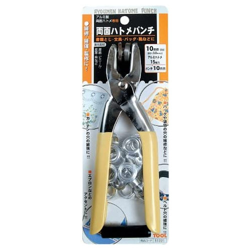 패밀리 툴 FAMILY TOOL 양면 비둘기메판치셋토 10mm 알루미늄 51221