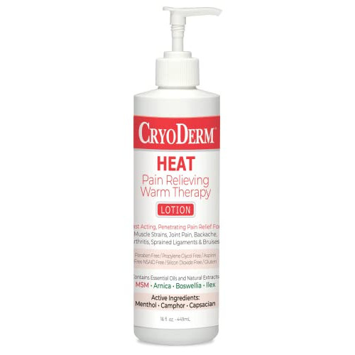 CryoDerm 히트 Lotion 16 Ounce