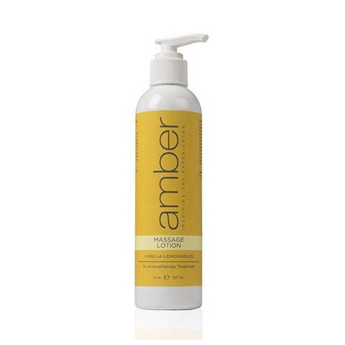 Amber Massage & Body Vanilla Lemongrass Massage Lotion