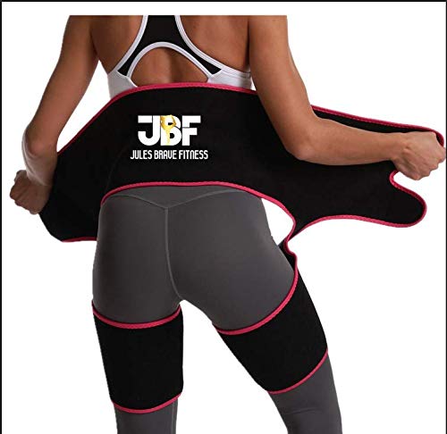High Waist Thigh Trimmer Neoprene Sweat Band Create More During Workout