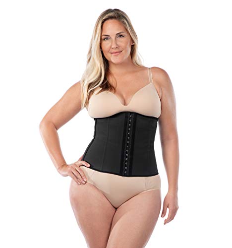 SpanPro Shapercity Waist Trainer 여성 Underbust Latex 스포츠 Girdle Cor 세트 Cincher Hourglass Body Shaper Tummy Slimmer