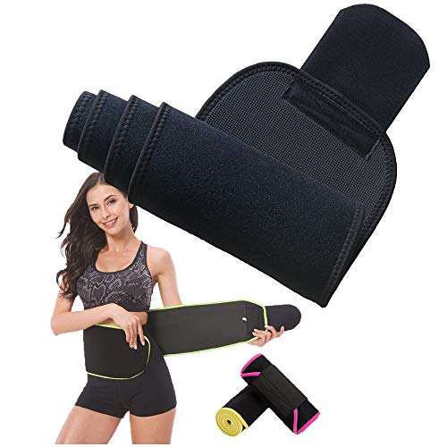 TRVQQVRT Girdle Trainer Sweat Waist Support Slimming Band Lumbar 스포츠 Fitness Strength Training Women