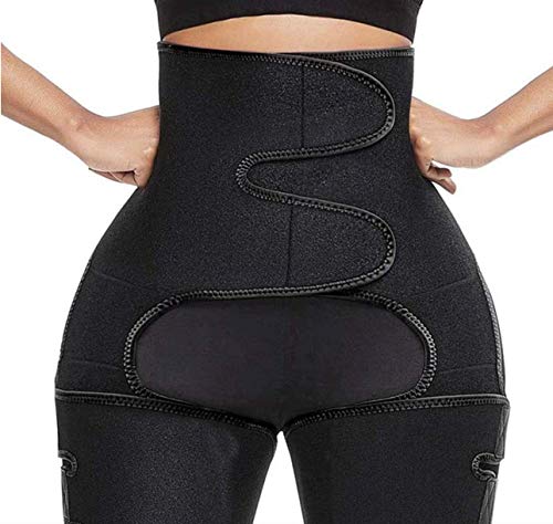 Body 3-in-1 Waist Thigh Trimmer Trainer Slimming Support Belt Hip Raise Shapewear Trimmers