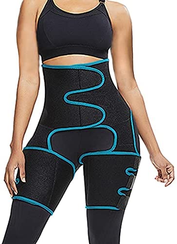 Reshe 4 1 High Waist Arm Thigh Wast Trainer Women,Sweat Band Loss Weight Trimmer Plus Size