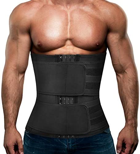 Mens Workout Waist Trainer Neoprene Cor 세트 Sauna Sweat Trimmer Cincher Slimming Belly Belts