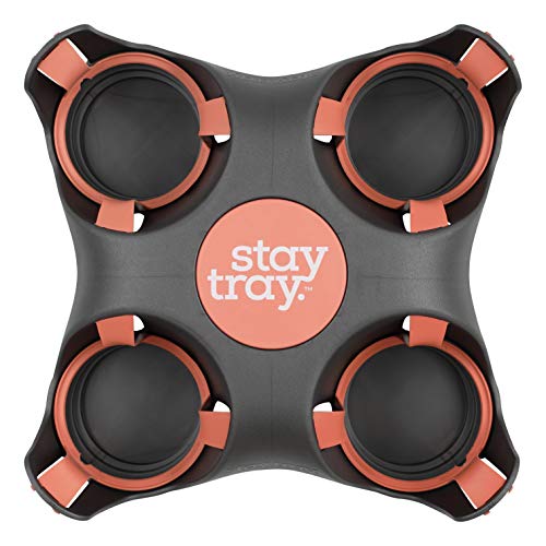 Reusable Drink Carrier Stay Tray. Portable 컵 Holder Made from Recycled Plastic. I Caddy Tray Coffee 4