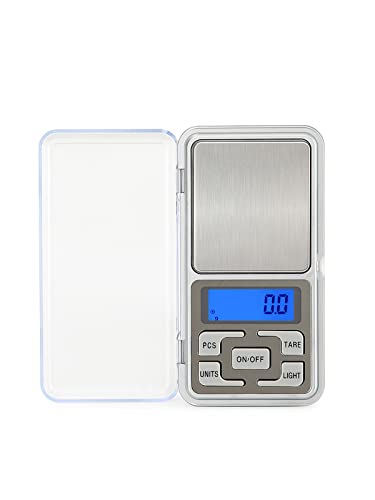 포켓 디지털 스케일 저울 휴대 타입 꾀해 0.01g-500g 정밀 업무용 프로용 전자 천칭