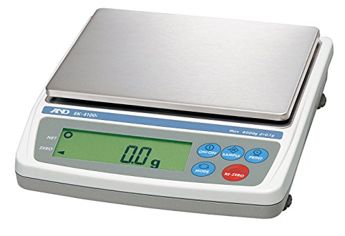 A&D 퍼스널천 편 EK-4100i 우박량4000g 최소 표시0.1g 명치수170 W 133 D mm 검정무