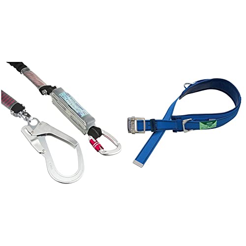 후지 전공 신규격 하네스용 런 야드 노비론란야도 검정 THL-NV93SV-21KS-BK-R23 즈요론 추락 제지용 기구 안전대