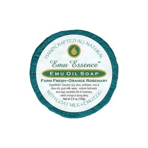 Emu Essence 에뮤 오일 비누 100g 오렌지 로즈마리
