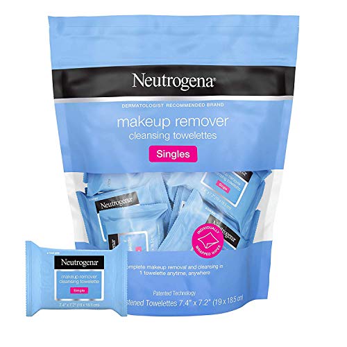 Neutrogena 뉴트로지나 메이크업 리무버 클렌징 티슈 낱개 포장 20개입 x 2개
