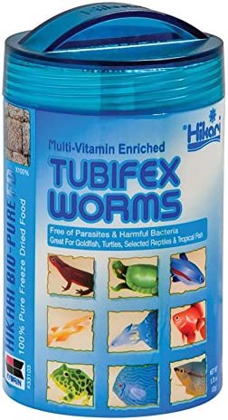 Hikari Bio-Pure Freeze Dried Tubifex Worms Pets 0.78oz