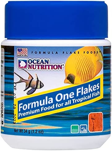 Ocean Nutrition Formula One Flakes 2.5oz s 70 Grams Jar