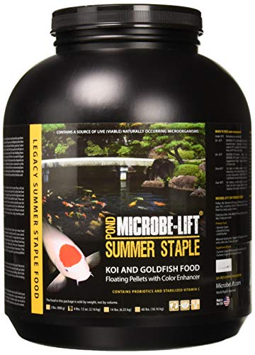 Eco LabsmlLSSLG Microbe Lift Summer Staple 36% Protein Fish Food 4-Pound 12-Oz
