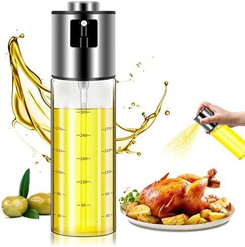Oil sprayer cooking Reusable Sprayer 스프레이 Bottle Funnel Olive Salad BBQ Kitchen Baking Roasting White 350ML