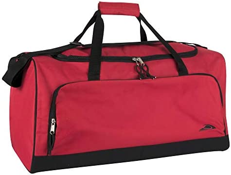 55 Liter 24 Inch 경량 Canvas Duffle Bags Men & 여성 Traveling 체육관 as 스포츠 Equipment 가방 Organizer Grey 3