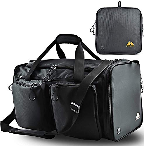 2020 M-Plateau New Large 체육관 가방 men,Duffle 접이식 Traveling Shoes Wet Compartment 40L Workout Gym,Driving Tours,Sports,Travel,Football,Basketball ,Yoga Package be Fit Men Women,Teenage Girls,Boys