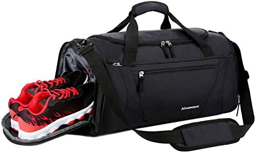 Mouteenoo 체육관 가방 40L 스포츠 Travel Duffel Men 여성 Shoes Compartment