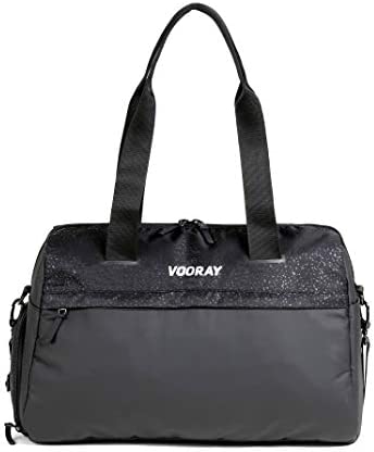 Vooray Trainer Duffel 방수 체육관 가방 Shoe Compartment Wet-Gear Pocket 24L Guava