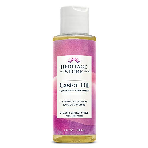 Heritage Store Castor Oil 4oz팩 2