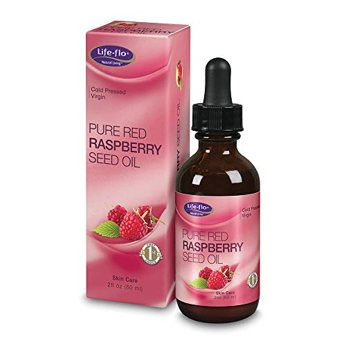 Life-flo Pure Red Raspberry Seed Oil Antioxidant-Rich Moisturizer Dry Skin & More Cold Pressed Virgin 2oz